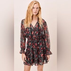 NWOT LOVESTITCH INGRID DRESS - FLORAL. Size S